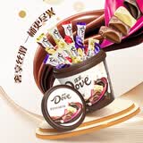 德芙混合口味巧克力手提桶720g 糖果 黑巧克力结婚婚庆喜糖 礼物