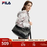 FILA斐乐女包【月牙包】挎包抗菌内里2025单肩包斜挎包百搭腋下包 正黑色-BK XS