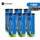 史莱辛格（Slazenger） 网球整箱温网比赛3/4粒铁罐胶罐比赛用球施莱辛格豹子球筒装新货 三粒 胶罐 6筒