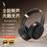 西伯利亚（XIBERIA）羽DM02双金标版头戴式深度降噪蓝牙耳机超长续航音乐游戏运动耳麦手机电脑磨砂黑送男友送女友礼物
