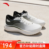 安踏缓震跑步鞋男休闲运动鞋轻便网面透气厚底回弹男鞋通勤健步鞋