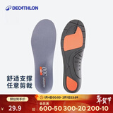 迪卡侬运动鞋垫R300跑步吸汗增高减震缓冲足弓垫-4472343