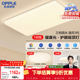 欧普照明（OPPLE）护眼吸顶灯客厅大灯可调色高显指LED照明简约灯具灯饰套餐9包安装