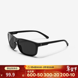 迪卡侬墨镜MH100成人徒步旅行太阳镜3号镜片-4532361