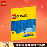 乐高（LEGO）积木拼装11025 蓝色底板男孩女孩儿童玩具生日圣诞礼物