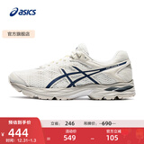 亚瑟士ASICS男鞋网面跑步鞋缓震跑鞋透气舒适运动鞋 GEL-FLUX 4 米色/蓝色102 42