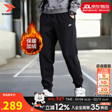 耐克（NIKE）加绒裤子男裤 25冬季新款棉质加厚保暖针织防风跑步运动裤休闲裤 【热销加绒束脚裤】亲肤舒适/刺绣LOGO 现货速发 XL （建议150-170斤左右）