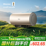 海信（Hisense）2200W节能6倍增容免换镁棒60升家用电热水器出租房双重安全防护一级能效ES60-W1513TP国家补贴15%