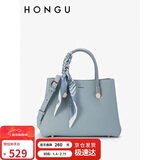 红谷女包单肩包女手提包包牛皮斜挎包丝巾搭配戴妃包 新年生日礼物