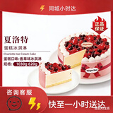 哈根达斯（咨询客服同城快至 1 小时可到）本地门店冰淇淋生日蛋糕当天送 夏洛特 5-8人【大款18厘米直径】1030g