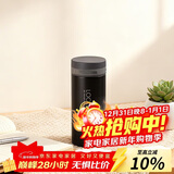 乐扣乐扣（LOCK&LOCK）不锈钢纤巧便携保温杯茶水杯车载商务杯子（200ml）黑色
