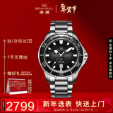 海鸥（SEAGULL）手表男士自动机械表 海洋pro男士手表生日礼物潜水表1210(黑44mm)
