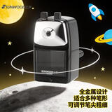 三木（SUNWOOD）金属机身粗细可调手摇铅笔机/削笔机/削笔器 卷笔刀 坚固耐用 黑色 5191 