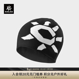 KAILAS保暖针织帽 KF2467504 亮白/玄青黑 均码