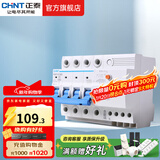 正泰（CHNT）漏电保护NBE7LE断路器 小型家用总闸带漏保开关 电工推荐保护器 4P 63A