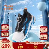 安踏儿童运动鞋男女童跑步鞋秋冬季网革旋钮扣犟弹科技学生赤焰跑鞋 【男密网】白/亚海蓝/黑5523J-5 32 鞋内长20cm