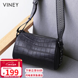viney牛皮包包女包斜挎枕头包妈妈包中年单肩包生日元旦礼物送女生女友