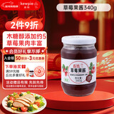 丘比（KEWPIE）果酱 草莓酱 调味品 三明治草莓果酱早餐搭档酸奶果酱 340g*1瓶