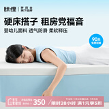 MLILY眯狸记忆棉床垫租房专用海绵软薄睡垫榻榻米双人床褥垫子1.8*2m