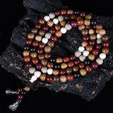 玄同多宝珠108颗念珠时尚流行男女款佛珠手串酸枝乌木黑檀鸡翅木