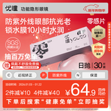 优瞳隐形眼镜日抛近视透明[初零感B1]一次性30片非散光月抛 575度