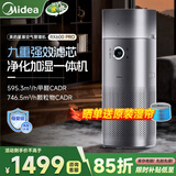美的（Midea）星澈系列空气净化器加湿器除甲醛除烟味异味过敏原杀菌除病毒吸浮毛猫毛宠物毛发净化加湿一体机 【净化升级+加湿】RX600 Pro