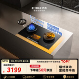 方太【定时防干烧适老灶】03-TEK20 燃气灶天然气 5.2kW 70%热效率猛火灶 烟灶联动