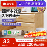 嘉宝莉（CARPOLY）水性木器漆翻新白漆实木旧木门木柜改色家具油漆涂料多彩清漆自刷 亮光透明【清漆养护】送工具 3KG刷12-15平米（送工具）