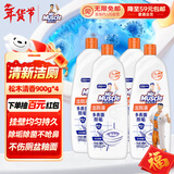 威猛先生（Mr Muscle）洁厕灵 松木清香 900g*4 洁厕剂 洁厕液 马桶清洁 去渍除垢