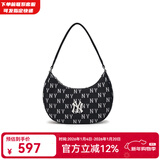 MLB官方 包包男女腋下包女款手提包单肩包新年礼物 纽约洋基/黑色（新款） F