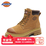 Dickies马丁靴男靴2025秋冬百搭靴子男女情侣大黄靴加绒厚底增高鞋工装靴 57土黄 42 【偏大一码，适合运动鞋43】
