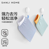 三利7A抗菌搓澡巾男士女250D强力搓泥搓澡神器不伤皮肤洗澡巾