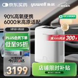 鱼跃（Yuwell）家用保健便携式制氧机车载吸氧气机高原6.5h续航YU-lite8