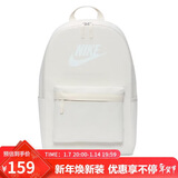 耐克NIKE男女双肩包 书包  HERITAGE  休闲包DC4244-104白 均码