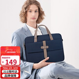 高尔夫（GOLF）电脑包男女15.6英寸苹果笔记本电脑包手提包单肩斜挎包商务出差包