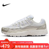 耐克NIKE运动休闲鞋男子缓震透气P-6000运动鞋CV2209-111米/白40.5