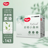 好奇（Huggies）小森林湿巾80抽12包加大加厚婴童手口适用植物纤维去油污消毒便携