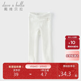 戴维贝拉儿童针织裤子春装女童连裤袜宝宝弹力甜美打底裤