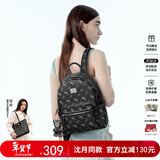 纽芝兰（NUCELLE）沈月同款双肩包女时尚背包大学生书包飞马女包新年生日礼物送女友