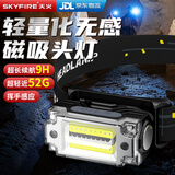 天火磁吸维修工作灯强光充电户外汽车检修超亮小型便携式头灯登山专用