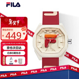 斐乐（FILA）手表女新年锦鲤配色情侣款运动时尚腕表男 FLM38-6105-040
