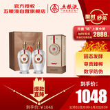 五粮液 12.18 浓香型白酒 45度 500ml*2瓶 优级酒 宜宾产  年货送礼宴饮
