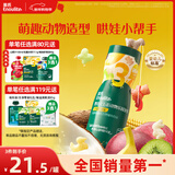 英氏（Engnice）婴幼儿手指泡芙宝宝零食五彩动物乐园泡芙条什锦果果味罐装32g