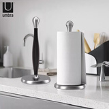 Umbra厨房纸巾架桌面立式创意台面高档轻奢欧式厨房纸专用卷纸架 umbra桌面立式纸巾架