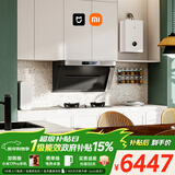 米家小米抽吸油烟机净烟机P1以旧换新大吸力上门安装一级能效天然气【热水器燃气灶套装】免拆洗MJ04CY