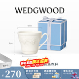 Wedgwood欢愉假日马克杯情侣对杯杯子水杯咖啡杯高颜值 欢愉假日象牙白马克杯 1个 350ml