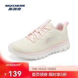 斯凯奇新年礼物男女鞋跑步鞋旅游鞋透气运动妈妈舒适健步鞋12615