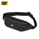 卡特（CAT）腰包胸包手机包斜挎包户外轻运动单肩包挎包潮男礼物黑83615