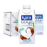 KARACoco椰子汁饮料330ml印尼原装进口椰肉榨汁椰汁椰奶饮品 330ml*12