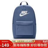 耐克NIKE男女通款双肩包背包HERITAGE休闲包DC4244-499蓝